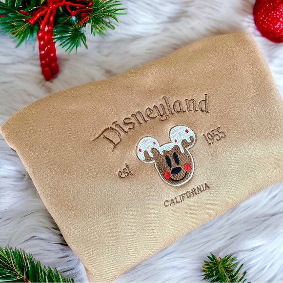 Sweaters - Disneyland embroidered Crewneck